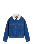 Tommy Jeans - Archive Teddy Trucker Ext Ai4159 - Voodriga teksatagid - XL