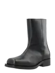 Bianco - Biabetty Zip Boot Distressed Leather - Kontsaga poolsaapad - 40