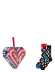 Happy Socks - 2-Pack Holiday Heart Socks Gift Set - Tavalised sokid - 41-46