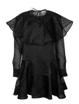 Ganni - Organza Circle Collar Dress - L&uuml;hikesed kleidid - 36