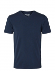 Selected - Slmnewpima Ss V-Neck Tee Noos - L&uuml;hikeste varrukatega - L