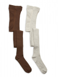 Minymo - Stocking - Solid Rib 2-Pack - Sukkp&uuml;ksid - 116-122