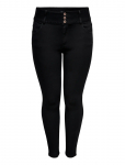 ONLY Carmakoma - Caranna Life Hw Sk Ank Jeans Black Noos - Kitsad - 46 x 32