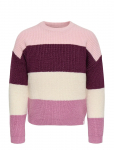 Kids Only - Kmgsandy L/S Stripe Pullover Knt Noos - Pulloverid - 98