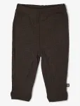 Smallstuff - Legging, Brown Drop Needle, Merino Wool - Retuusid - 98