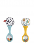 Fisher-Price - Baby Rattle &lsquo;N Rock Maracas Toys, Set Of 2 For Infants 3+ Months, High Contrast - K&otilde;ristid - ONE SIZE