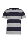 GANT - Bar Stripe Ss T-Shirt - L&uuml;hikeste varrukatega - XXXL