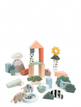 Done By Deer - Byggeklodser 34 Stk. Deer Friends Farvemix - Activity Toys - ONE SIZE