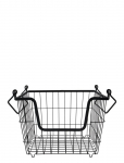House Doctor - Basket, Hdtaw, Matte Black - Hoiukorvid - 26.7X26.7X20.3CM