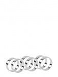 Broste Copenhagen - Ring Napkin Ring - Salvr&auml;tikur&otilde;ngad ja -hoidjad - &Oslash; 4.5 cm