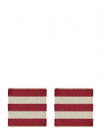 Noble House - Place Mat Jute Stripe 2-P - Lauamatid - 38X38CM x 38