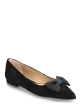 Lauren Ralph Lauren - Londyn Bow-Trim Suede Ballet Flat - Baleriinad - 41