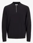 Jack & Jones - Jjeemil Knit Polo Half Zip Ls Noos - Poolpika lukuga džemprid - M