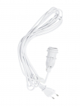 Globen Lighting - Cord Set E14 3,5M White - Valgustustarvikud - L350CM