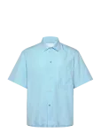 Garment Project - Holiday Shirt - Ice Blue - L&uuml;hikeste varrukatega s&auml;rgid - XL