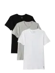 Calvin Klein - S/S Crew Neck 3Pk - L&uuml;hikeste varrukatega - M