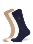 Polo Ralph Lauren - Cotton-Blend Trouser Sock 3-Pack - Tavalised sokid - 39-42