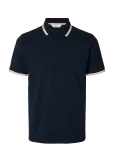 Selected - Slmslim-Atlas Sport Ss Polo Noos - L&uuml;hikeste varrukatega - XL