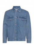 J. Lindeberg - Hunt Washed Denim Overshirt - Pealiss&auml;rgid - M