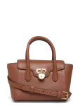 Lauren Ralph Lauren - Luxe Pebble Lthr-Tnnr Sm Schl-Stl-S - Rihmaga kotid - ONE SIZE