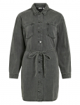 Vila - Vikiki L/S Denim Shirt Dress Dgd - L&uuml;hikesed kleidid - 34