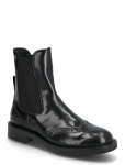 Tommy Hilfiger - Brogue Leather Chelsea Boot - Madala kontsaga poolsaapad - 36