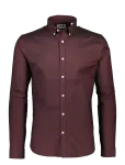 Lindbergh - Yarn Dyed Oxford Superflex Shirt L/S - Oxfordi s&auml;rgid - S