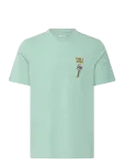 Blend - Bhkameron Funny Emb S/S Tee - L&uuml;hikeste varrukatega - S