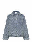 Lollys Laundry - Violall Quilted Jacket Ls - L&uuml;hikesed teksap&uuml;ksid - XS