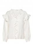 Coster Copenhagen - Longsleeved Blouse With Frills - Pikkade varrukatega - 44