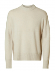 Selected - Slmcalle Cashmere Blend Crew - &Uuml;mara kaelusega - XL