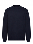 Garment Project - Boxy Cotton Knit - Navy - &Uuml;mara kaelusega - M