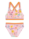 Color Kids - Bikini W. Contrast Straps, Aop - Bikiinid - 104