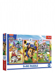 Trefl - Pappussel Trefl 3X80 Bitar Paw Patrol - Klassikalised m&otilde;istatused - ONE SIZE