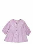 M&uuml;sli By Green Cotton - Daisy Collar Puff S/S Shirt - Pluusid ja tuunikad - 122