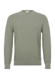 Calvin Klein - Ls Textured Cotton Crewnk Sweate - &Uuml;mara kaelusega - XL