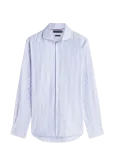 Tommy Hilfiger - Ny Royal Oxford Ithaca Shirt - Triibulised s&auml;rgid - L