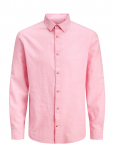 Jack & Jones - Jjesummer Linen Blend Shirt L/S Sn - Vabaaja s&auml;rgid - XL