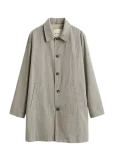 Gant - Cotton Blend Car Coat - Kerged mantlid - L