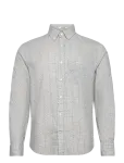 Gant - Reg Cotton Linen Print Shirt - Linased s&auml;rgid - XL