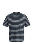 Jack & Jones - Jornorrebro Stripe Tee Ss Cn Ln - L&uuml;hikeste varrukatega - L