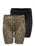 ONLY Carmakoma - Cargabi Life Shorts Jrs Mat 2-Pack Zl - Spordi l&uuml;hikesed jalgrattap&uuml;ksid - 50-52