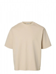 Selected - Slmrelaxaspen 2-Ply Ss O-Neck Noos - L&uuml;hikeste varrukatega - XXL