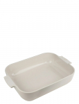 Peugeot - Appolia Keramisk Rektangul&aelig;r Cremehvid 40 Cm - Ahjuvormid - 40 CM