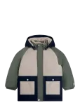 Minymo - Winter Jacket Colorblock - Talvejoped - 104
