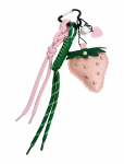 Pipol's Bazaar - Bag Charm Pink Strawberry - V&otilde;tmehoidjad ja kotiripatsid - ONE SIZE