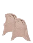 Wheat - 2 Wool Balaclava Felix - Maskm&uuml;tsid - 9-24M