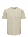 ONLY & SONS - Onskian Life Reg Seersucker Ss Tee Noos - L&uuml;hikeste varrukatega - M