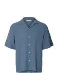 Selected - Slhrlxcal Ss Shirt Resort - Vabaaja s&auml;rgid - L