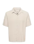 ONLY & SONS - Onsperu Ss Reg Tencel Shirt Noos - Vabaaja s&auml;rgid - M